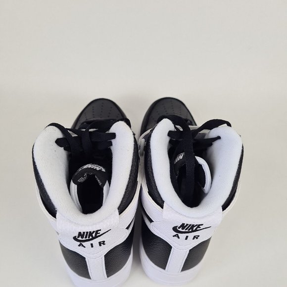 Nike Air Force 1 High '07 Shoes Black White Men's New - Picture 6 of 13